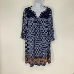 ***SOLD***Alter’d State bohemian dress with lace sz Medium